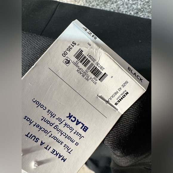 NWT Men's Apt. 9 Premier Flex Performance Suit Jacket Size 42R - Picture 5 of 7